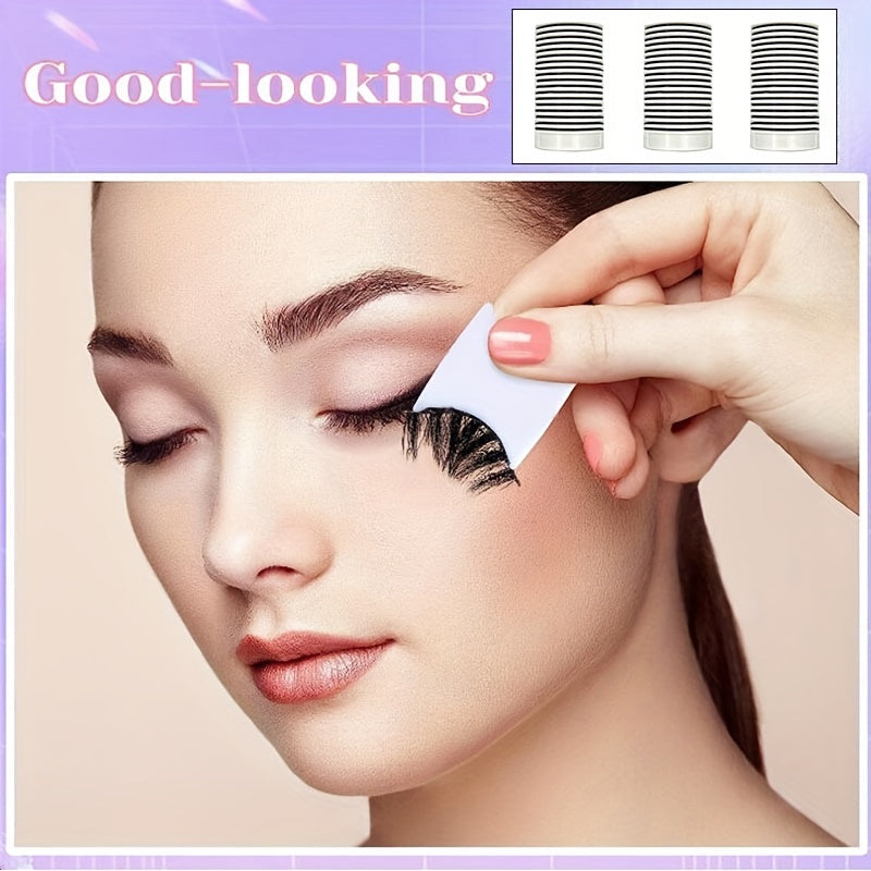 18pcs Lash Glue Replacement Strips Self Adhesive Pack Waterproof