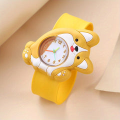 Kids Quartz Watch Rainbow Waterproof Wristwatch Gift