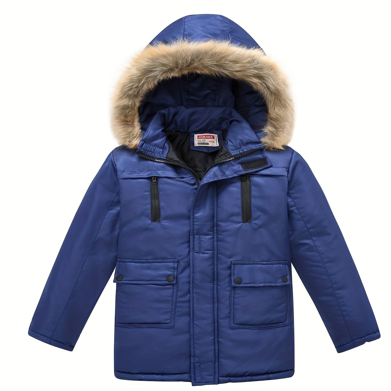 Teen Casual Winter Coat with Hood