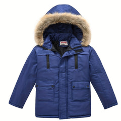 Teen Casual Winter Coat with Hood