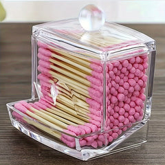 Cotton Swab Cotton Pad Holder Bathroom Storage Box