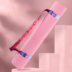 Elastic Yoga Mat Storage Strap Colorful Fitness Mat Binding Strap