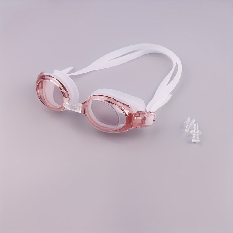 Adults Swimming Diving Glasses Waterproof Anti fog Goggle
