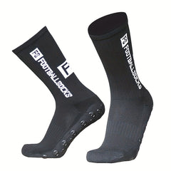 Anti Slip Silicone Football Socks - Secure Suction Grip - Enhance Performance