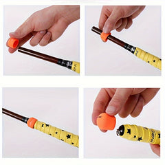 Silicone Soft Fishing Rod Bottom Cover Non slip Fishing Pole Handle Sleeve
