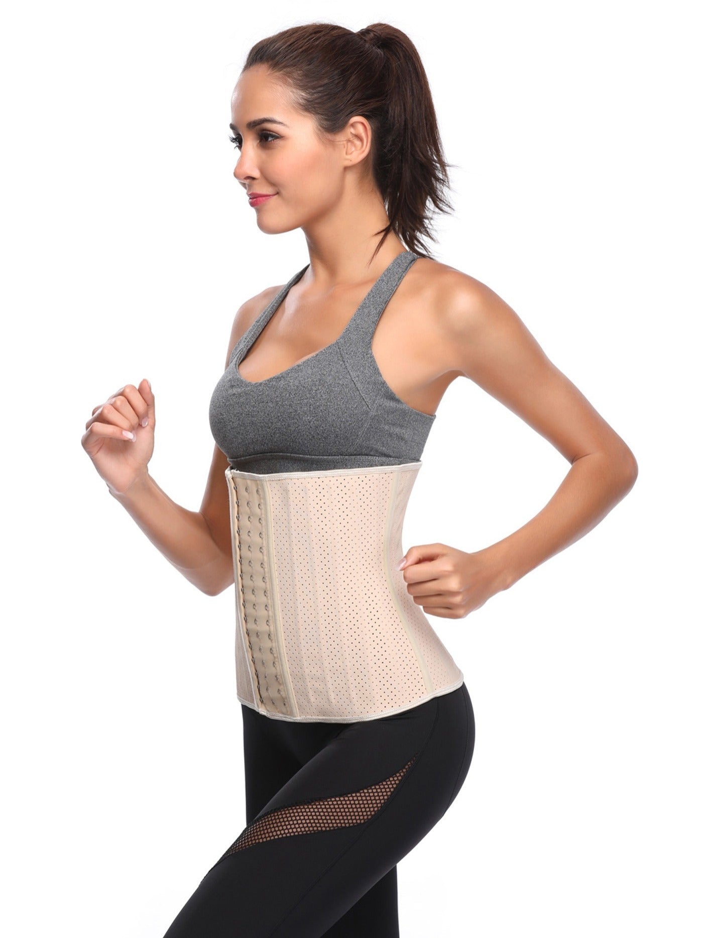Women's Rubber Waist Trainer Sweatpants
