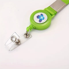 Retractable Card Sleeve w/ Lanyard & Wrist Strap 59.06" Length