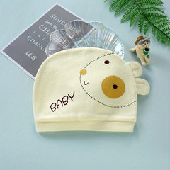 Combed Cotton Baby Cap Autumn Infant Hat Cartoon Shape
