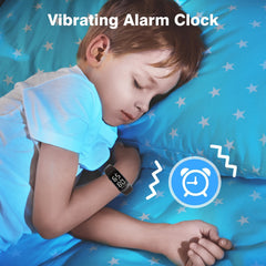 Smart Fitness Watch for Teenagers - Digital Alarm Stopwatch Pedometer