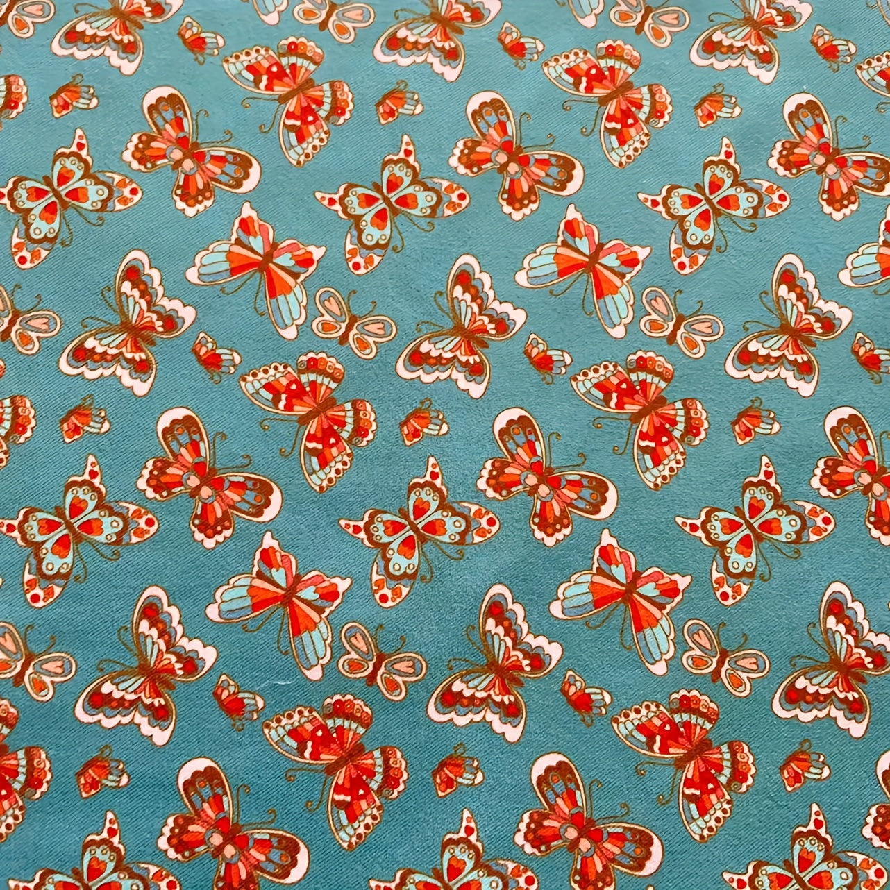 8pcs Assorted Fabric Pack for DIY Clothing Craft Doll Clothing Butterfly Series