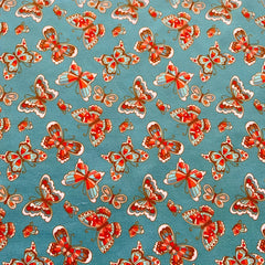 8pcs Assorted Fabric Pack for DIY Clothing Craft Doll Clothing Butterfly Series
