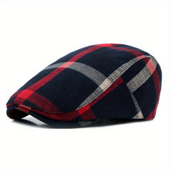Men's Breathable Beret Hat Vintage Duckbill Cap