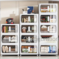 Foldable Shoes Storage Drawer with Doors - Portable Box for Closet Organ