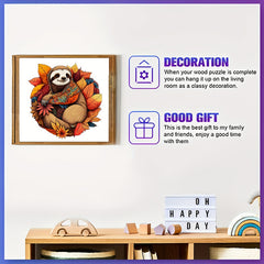 Animal Shape Wooden Puzzle Brain Teaser Magic Wood Toy Puzzle