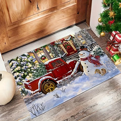 Non Slip Christmas Door Mat Indoor Outdoor 39 88 59