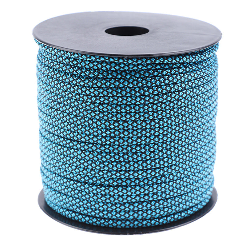 1pc 50m Reflective Guyline Camping Tent Rope 164ft Cord Wire