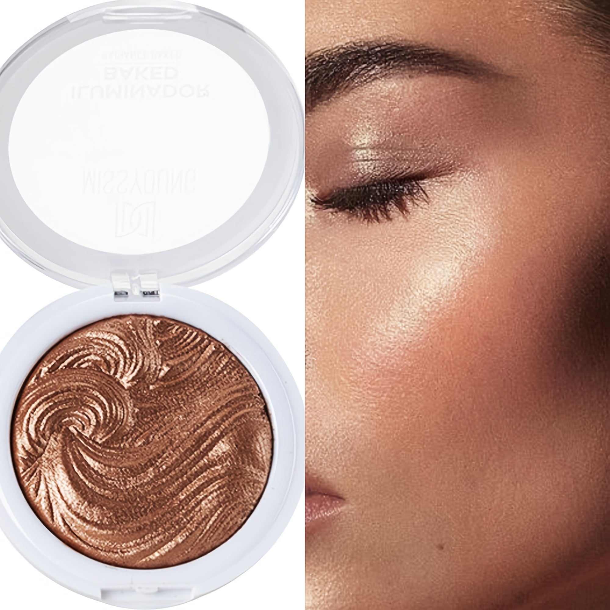 Shimmer Face Highlighter for Lasting Glow