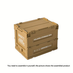 Green Foldable Storage Box for Car Trunk and Home Garage 36cm