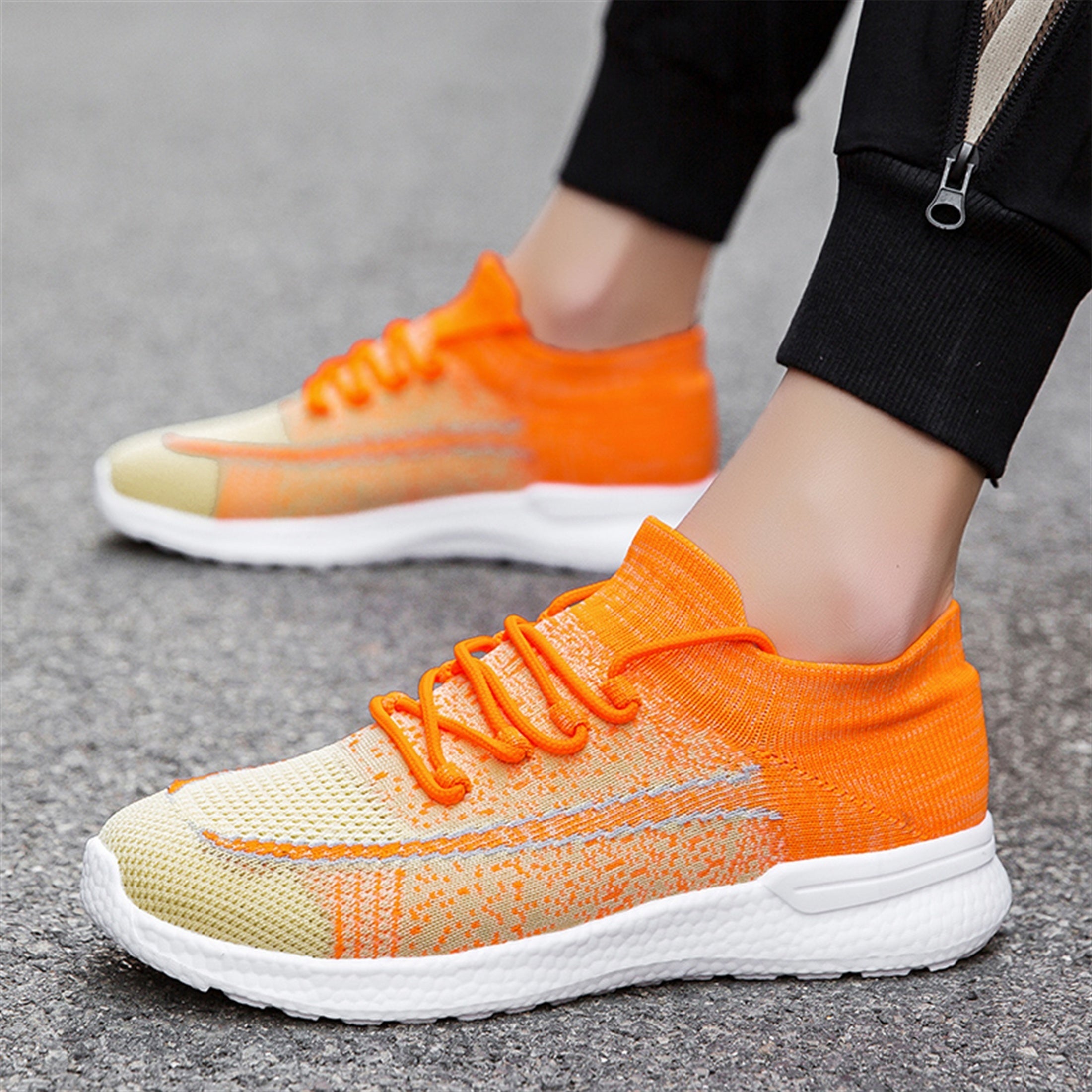 Men's Knitted Lightweight Running Sneakers