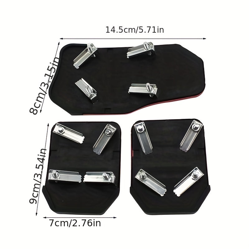 Car Anti-slip Manual Brake Clutch Pedal Decoration Plate
