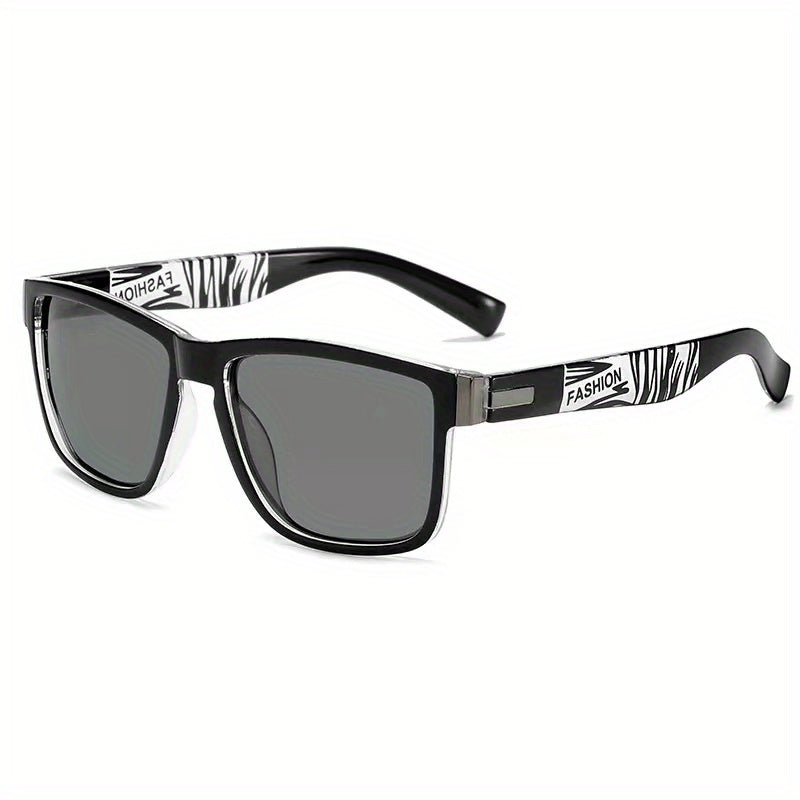 Men's Polarized Square Frame Sunglasses for Outdoor Sports
