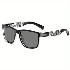 Men's Polarized Square Frame Sunglasses for Outdoor Sports