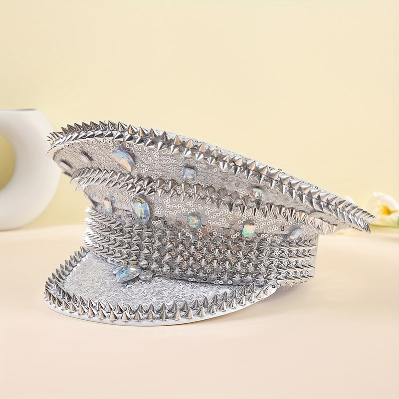 Glitter Bride Captain Hat For Bachelorette Party