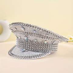 Glitter Bride Captain Hat For Bachelorette Party