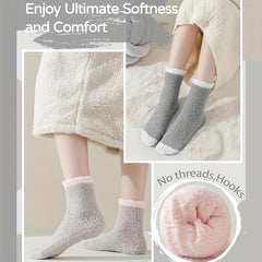 Thickened Warm Fuzzy Socks For Women Fluffy Cozy Socks