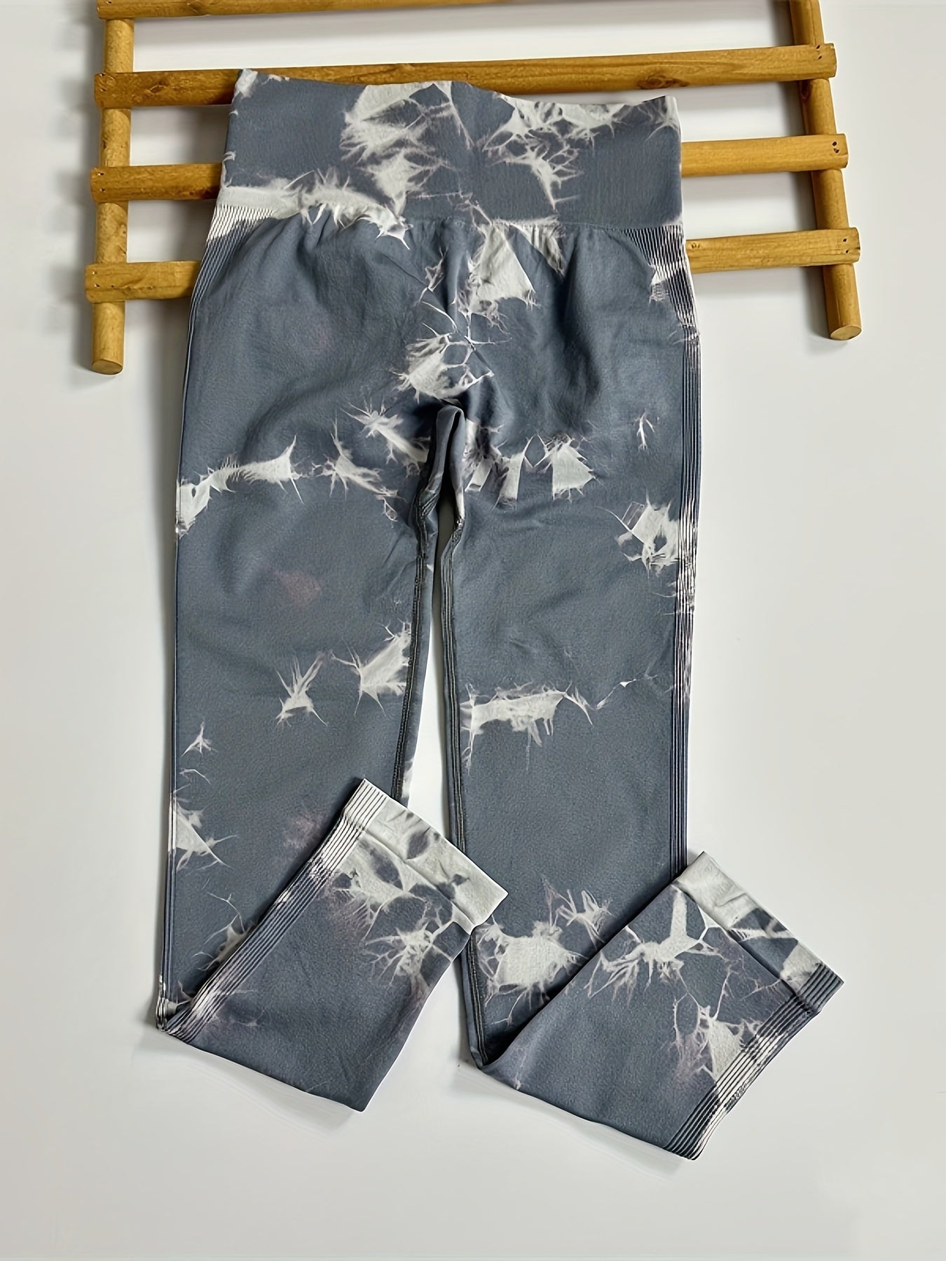 Tie Dye Lip Lifting Quick Drying Yoga Pants