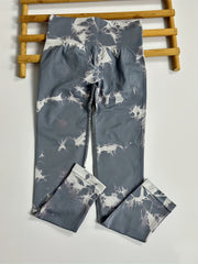 Tie Dye Lip Lifting Quick Drying Yoga Pants