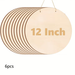 30 48 Cm Wooden Crafts 6 Wooden Crafts DIY Wooden Circles Loop Projects