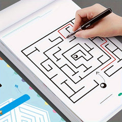 Maze Game Book for Intelligence Development