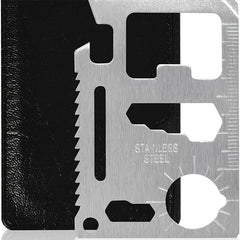 Multitool Outdoor Camping Pocket Tools 11 in 1 Lifesaving Card Survival Tool