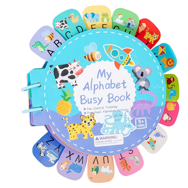 Alphabet Busy Book for Preschoolers