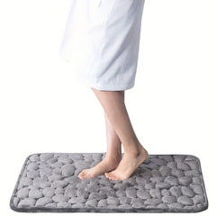 Soft Memory Foam Bath Rug with Rapid Water Absorption