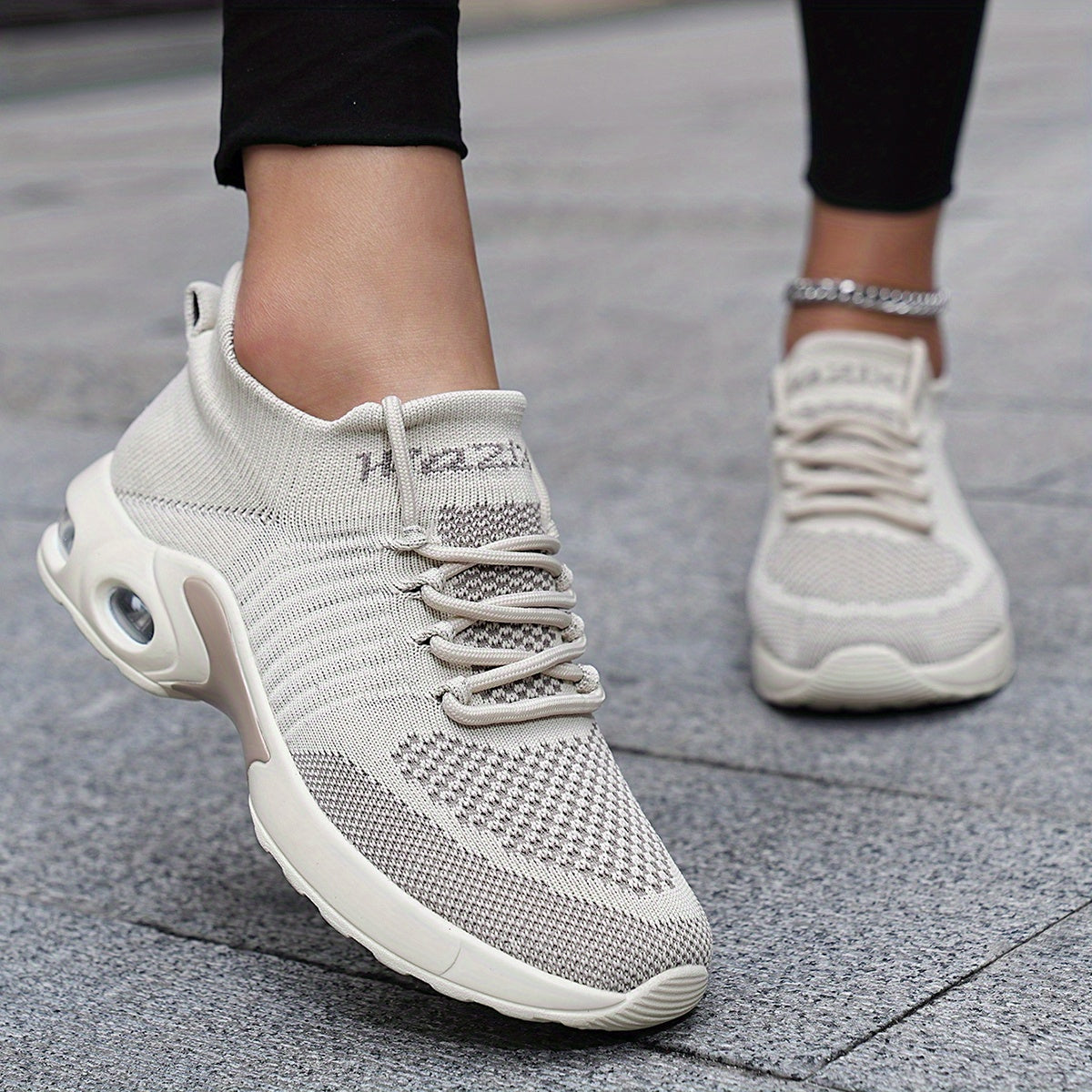 Women's Air Cushion Sports Shoes Breathable Athletic Running Shoes