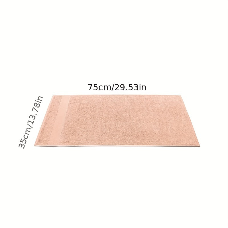 Soft Cotton Hand Towel for Bathroom, 75x35cm