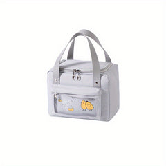 Large Capacity Japanese Lunch Bag Insulated Bento Picnic Office Work Waterproof