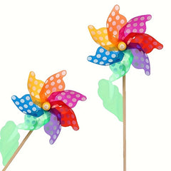 DIY Windmill Toy Rotation Outdoor Classic Toy Garden Decoration