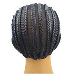 Crochet Braided Wig Cap For Women Adjustable Easy Sew In Hair