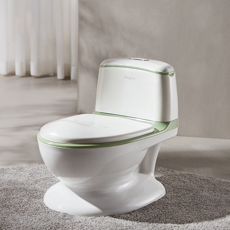 BC Babycare Green Pink Simulated Toilet For 2-6 Years - Water Sound Button