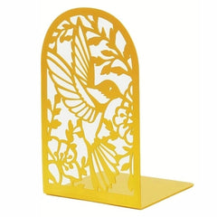 Carved Bird Metal Bookends for Student Desktop Storage