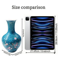 MIANQI 3D Puzzle Vase Floral Pattern No Batteries Needed Brain Teaser