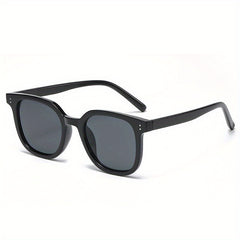 Square Sunglasses Gradient Mirror Lens UV400