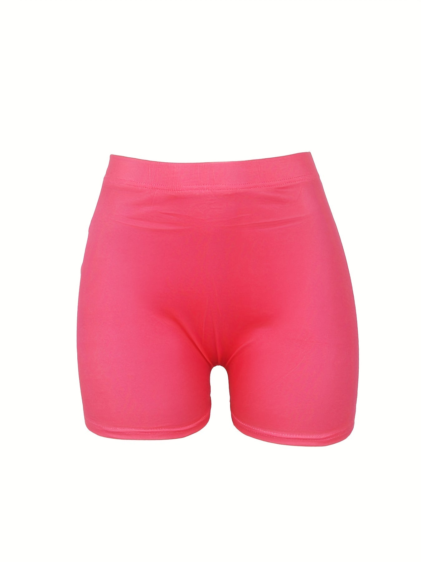 Letter Print Skinny Shorts Yoga Casual Summer Shorts