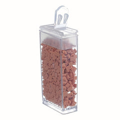 48pcs Diamond Painting Beads Storage Bottle Clear Plastic Container Organizer