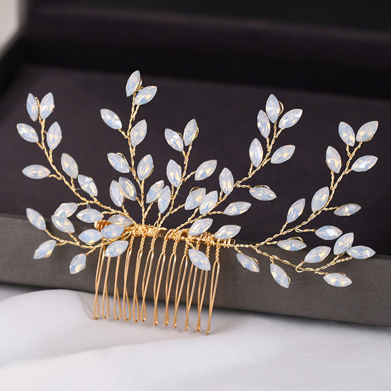 Faux Pearl Bridal Hair Comb Wedding Hair Accessory