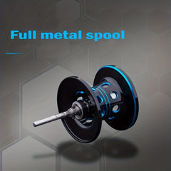 7.1:1 Gear Ratio Carbon Fiber Baitcasting Fishing Reel