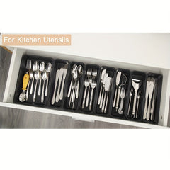 15pcs Interlocking Desk Drawer Organizer Separator